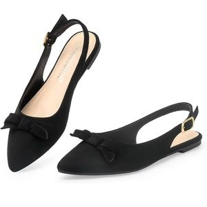 New MUSSHOE Flats Shoes Women Slingback Womens Flats